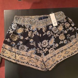 Francesca's Smock Waist Shorts